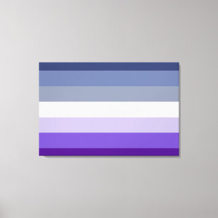 Butch Lesbian Pride Flag Canvas Print
