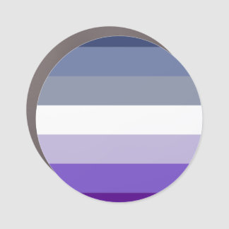 Butch Lesbian Pride Flag Car Magnet