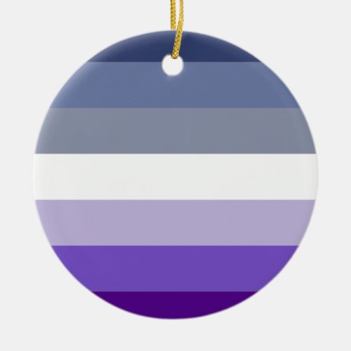 Butch Lesbian Pride Flag Ceramic Ornament