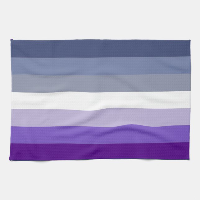 Butch Lesbian Pride Flag Kitchen Towel (Horizontal)
