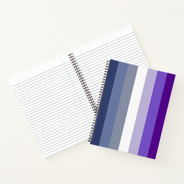 Butch Lesbian Pride Flag Notebook (Inside)