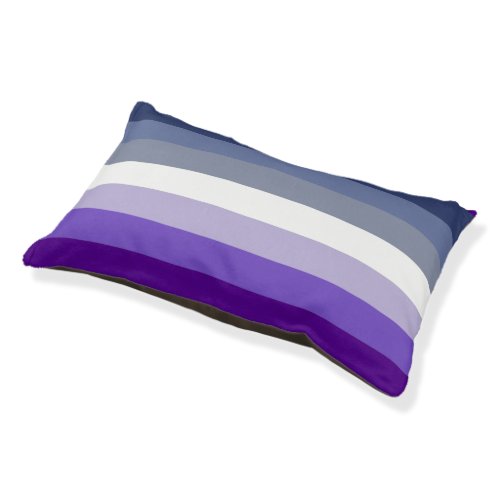 Butch Lesbian Pride Flag Pet Bed
