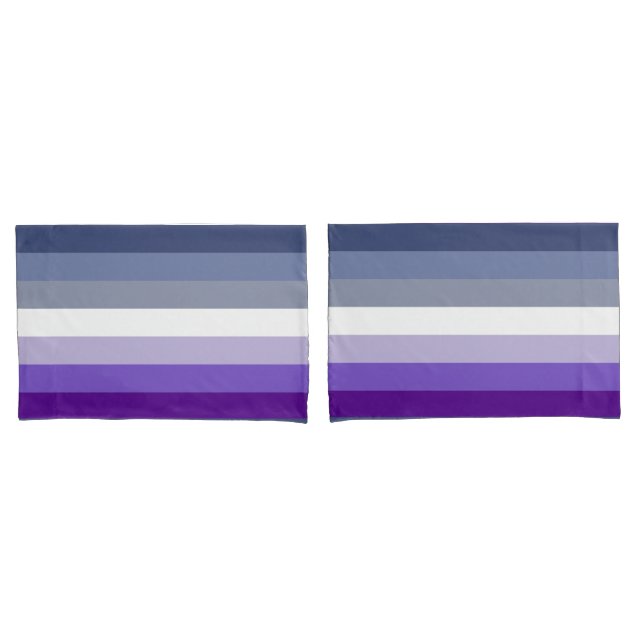 Butch Lesbian Pride Flag Pillow Case (Front-Set)
