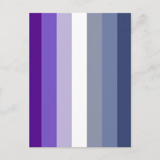 Butch Lesbian Pride Flag Postcard