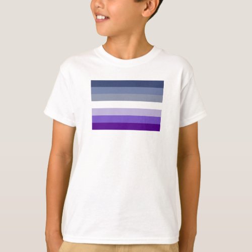 Butch Lesbian Pride Flag T_Shirt