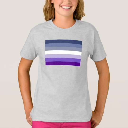 Butch Lesbian Pride Flag T Shirt 