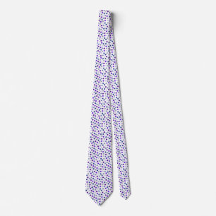 Butch Lesbian Pride Stars Blue Purple Neck Tie
