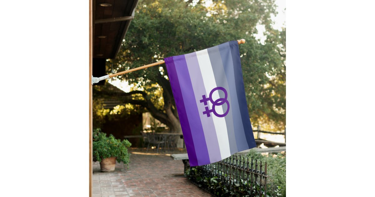 Butch Lesbian Wlw Pride Flag Zazzle