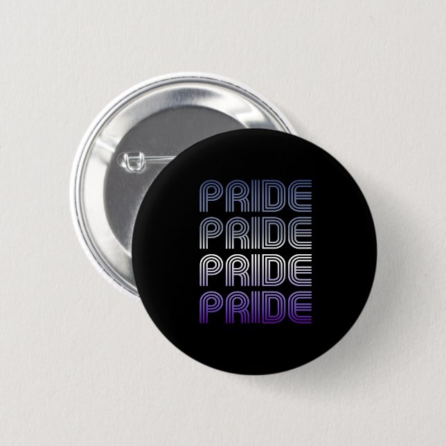 Butch Retro Pride Button (Front & Back)