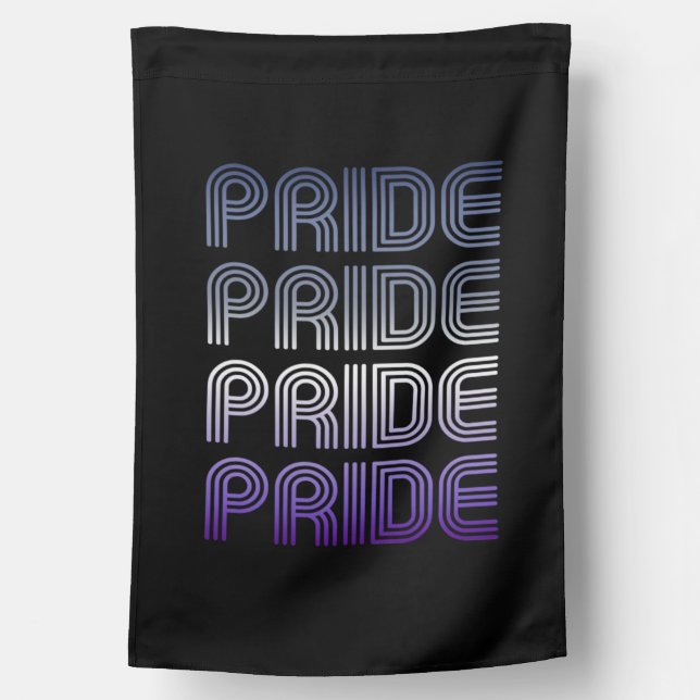 Butch Retro Pride House Flag (Back)