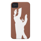 Butch Silhouette Case-Mate iPhone Case (Back)