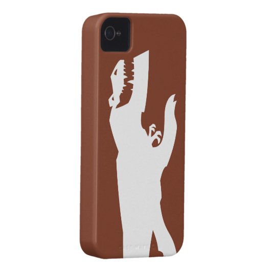 Butch Silhouette Case-Mate iPhone Case (Back/Right)
