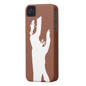 Butch Silhouette Case-Mate iPhone Case (Back Left)