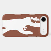 Butch Silhouette Case-Mate iPhone Case (Back (Horizontal))