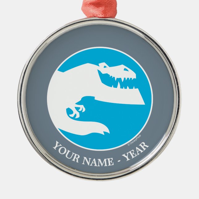 Butch Silhouette Metal Ornament (Front)