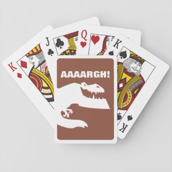 Butch Silhouette Playing Cards by gooddinosaur at Zazzle