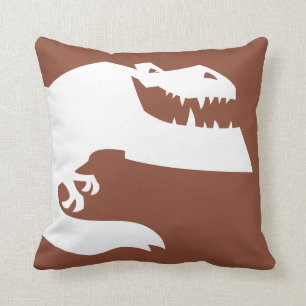 Butch Silhouette Throw Pillow