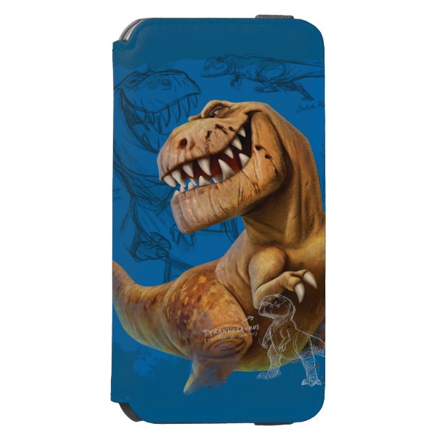 Butch Sketch Composition Incipio iPhone Wallet Case (Folio Front)