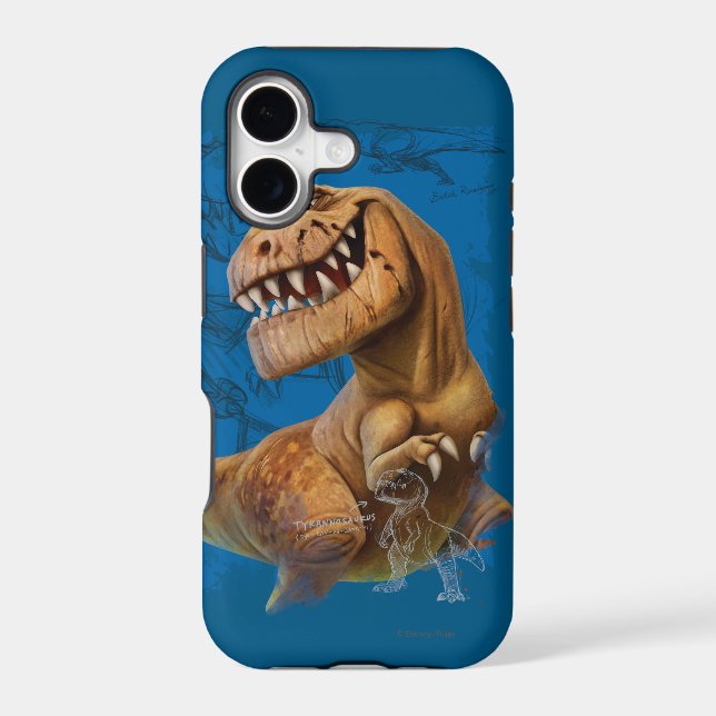 Butch Sketch Composition Iphone Case (Back)