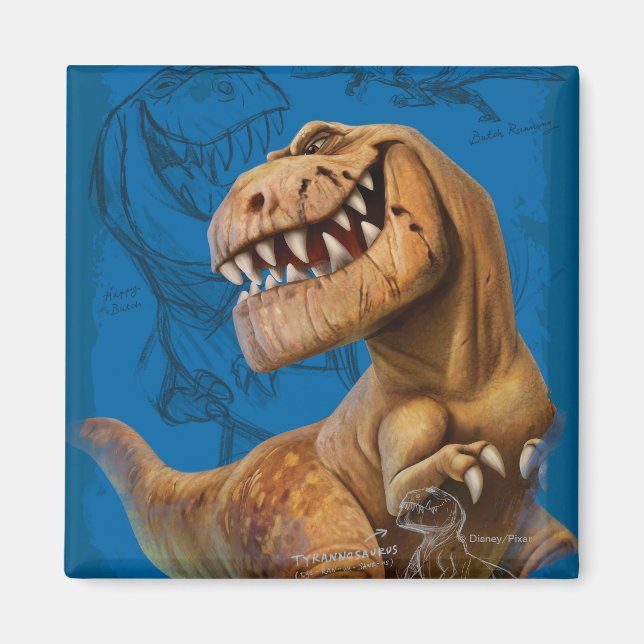 Butch Sketch Composition Magnet (Front)