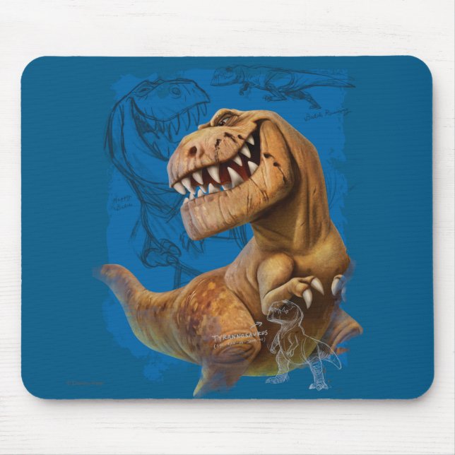 Butch Sketch Composition Mouse Pad (Front)