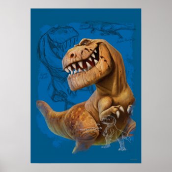 Butch Sketch Composition Poster by gooddinosaur at Zazzle