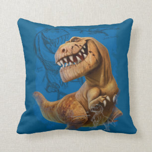 Butch Sketch Composition Throw Pillow