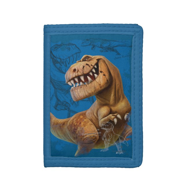 Butch Sketch Composition Tri-fold Wallet (Front Vertical)