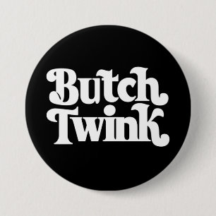 Butch Twink LGBTQ Pride Month Button