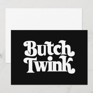 Butch Twink LGBTQ Pride Month Invitation