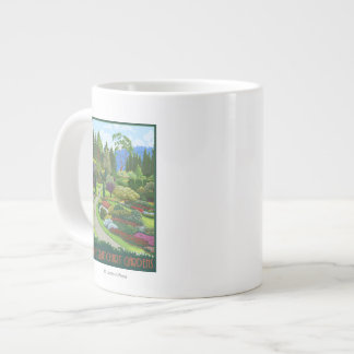 Butchart Gardens - Brentwood Bay Giant Coffee Mug