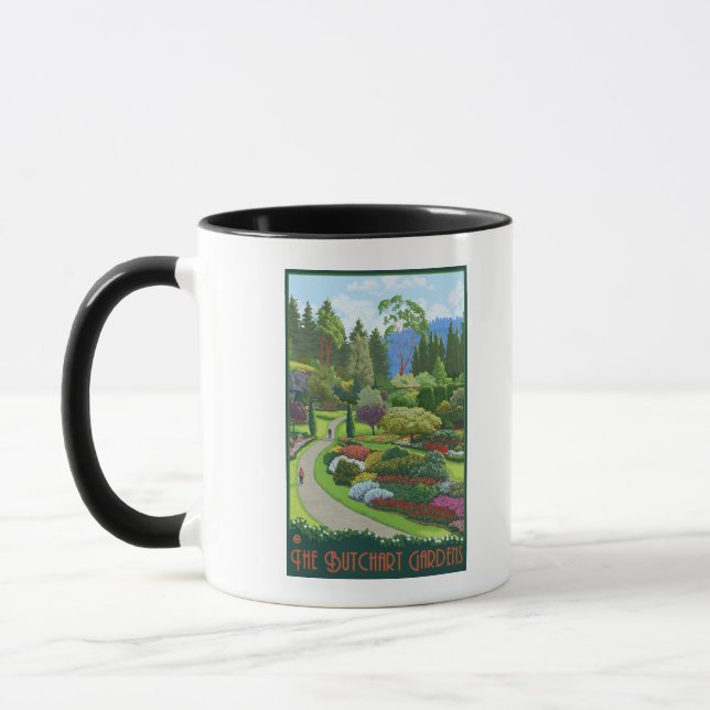 Butchart Gardens - Brentwood Bay Mug (Left)