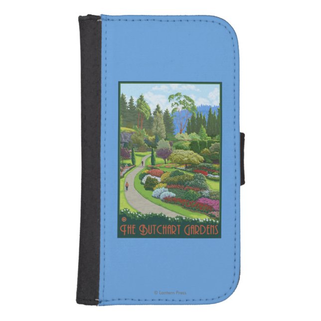 Butchart Gardens - Brentwood Bay Samsung Galaxy Wallet Case (Front)