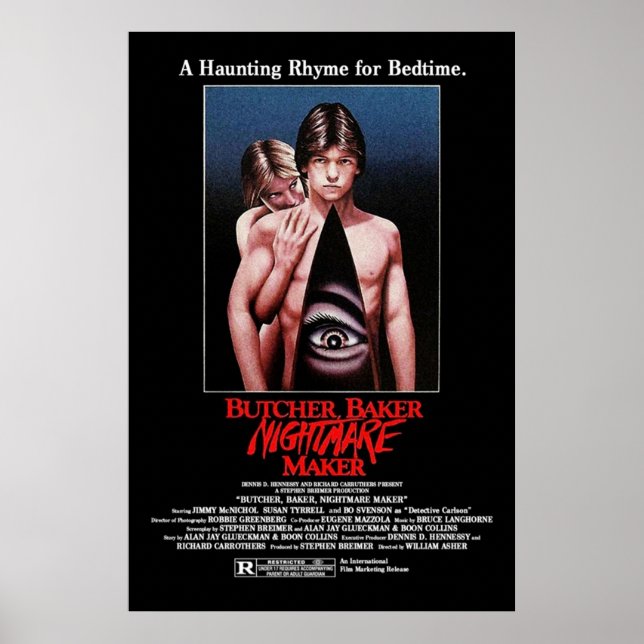 BUTCHER BAKER NIGHTMARE MAKER POSTER (Front)