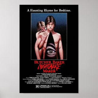 BUTCHER BAKER NIGHTMARE MAKER POSTER