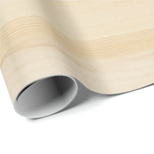 Butcher Block - Blonde Wood Wrapping Paper
