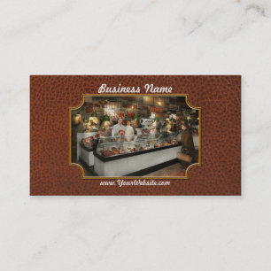 Butcher - DD Collins Butcher 1915 Business Card