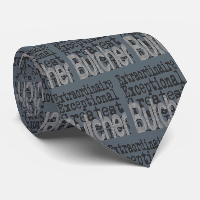 Butcher Extraordinaire Neck Tie (Rolled)