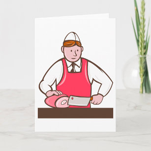 Butcher Greeting Cards