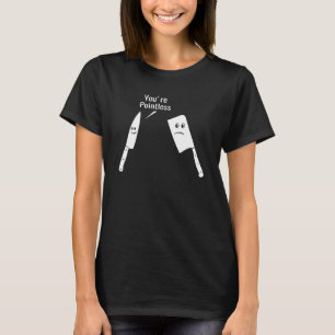 Butcher Pro Chef Butcherology Culinary Chefs Knife T-Shirt