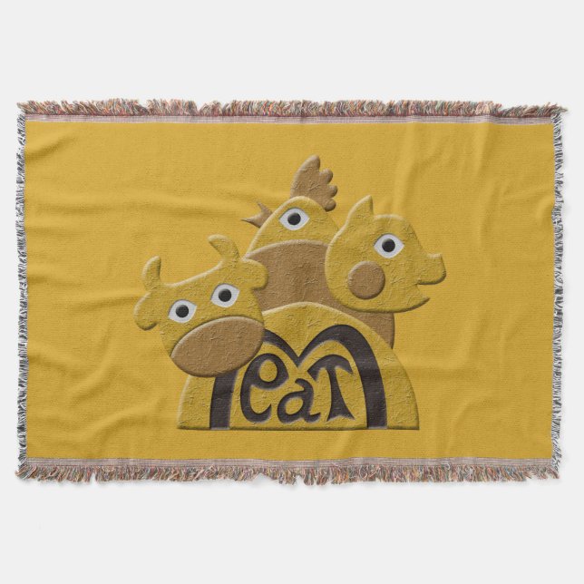 Butcher Throw Blanket (Front)