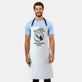 Butcher's Apron with Joint of Meat Image
