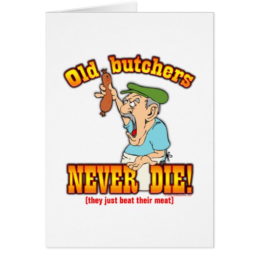 Butchers Cards (Front)