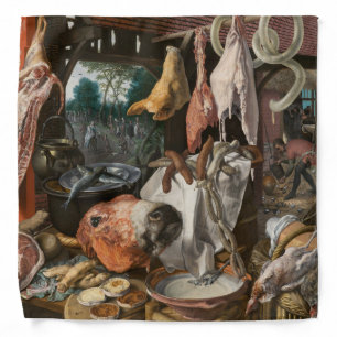 Butcher's Stall (by Pieter Aertsen) Bandana
