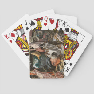 Butcher's Stall (by Pieter Aertsen) Poker Cards