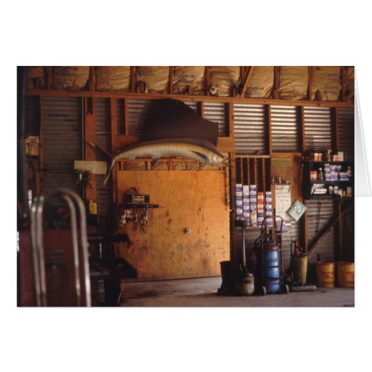 Butch's Garage, Wimberly, Texas Cards (Front Horizontal)