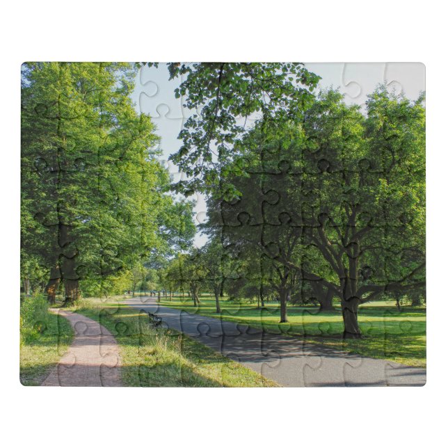 Bute Park, Cardiff, Wales. Jigsaw Puzzle (Puzzle Horizontal)