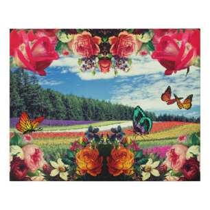 Buterfly Dreams Faux Canvas Print