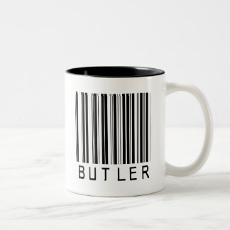 Butler Bar Code Two-Tone Coffee Mug