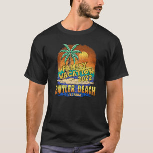Butler Beach Florida Family Vacation 2022 Souvenir T-Shirt